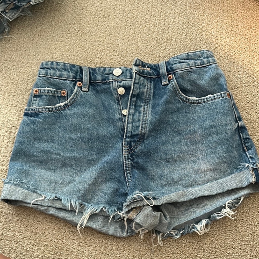 Denim Blue Women's Shorts
